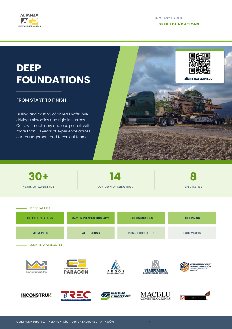 Foundation company profile cover